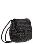 Dragon Medium City Bag gewebte Ledertasche