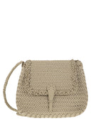 Dragon Medium City Bag gewebte Ledertasche