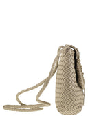 Dragon Medium City Bag gewebte Ledertasche