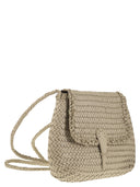 Dragon Medium City Bag gewebte Ledertasche