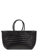 Dragon Triple Jump Small Woven Leather Bag