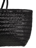 Dragon Triple Jump Small Woven Leather Bag