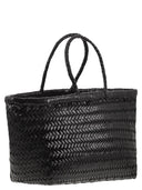 Dragon Triple Jump Small Woven Leather Bag