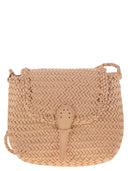 حقيبة دراجون ميني سيتي من الجلد المنسوج