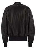 Veste de bombardier nappa lâche