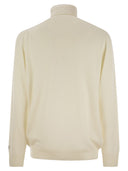 MC2 Saint Barth Wool and Cashmere Blend Turtleneck Sweater Vacanze Di Natale