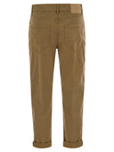 Dondup Koons Loose Fitting Jeans In Lyocell And Stretch Cotton