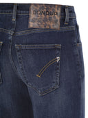 Dondup Jacklyn Wide Leg Stretch Denim Jeans
