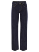 Dondup Jacklyn Wide Leg Stretch Denim Jeans