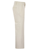 Dondup Loose Cropped Jersey Trousers Meli