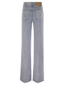 Dondup Amber Wide Leg Jeans