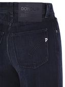 Dondup Amber Five Pocket Wide Leg Jeans