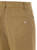 Dondup Amber Five Pocket Wide Leg Trousers