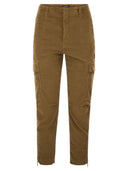 Pantalon cargo en velours dondup eve