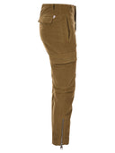Pantalon cargo en velours dondup eve