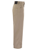 Dondup Tami 5 Pocket Wide Leg Trousers