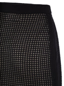 Mc2 Saint Barth Darline Crochet Midi Skirt