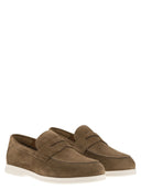 Doucal's Penny Suede Moccasin