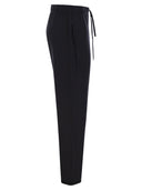 Majestic Trousers With Drawstring Waist