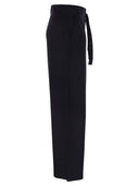 Majestic Trousers With Drawstring Waist