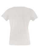 Majestic Crew Neck Short Sleeved Cotton T Shirt