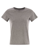 Majestic Crew Neck Short Sleeved Cotton T Shirt