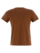 Majestic Crew Neck Short Sleeved Cotton T Shirt