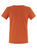 Majestic Crew Neck Short Sleeved Cotton T Shirt