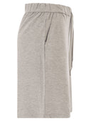 Majestic Stretch Viscose Bermuda Shorts With Drawstring Waist