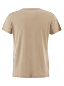 Majestic Stretch Linen T Shirt With Round Neckline