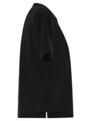 Majestic Stretch Linen T Shirt With V Neck