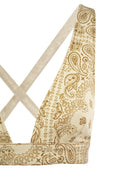 MC2 Saint Barth Denim Top con scollo ampio