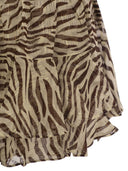 MC2 Saint Barth Eivissa Miniskirt con volantes