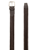 Alberto Luti Woven Leather Belt
