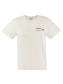 Maglietta MC2 Saint Barth Emilie con ricamo sul petto