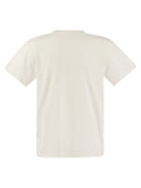 Maglietta MC2 Saint Barth Emilie con ricamo sul petto