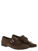 Church's Shanghai Suede Monk Strap With Fringe Detail