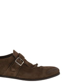 Church's Shanghai Suede Monk Strap With Fringe Detail