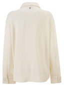Dondup Viscose Blend skjortejakke