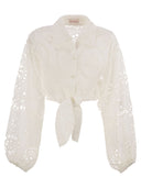 MC2 Saint Barth Febe Sangallo Lace Shirt