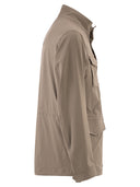 Herno Field Jacket In Wrinkled Stretch Nylon
