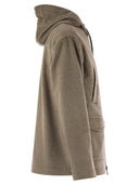 Herno Field Jacket Resort In Cashmere Pied De Poule