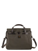 Filson Original Briefcase Fabric And Leather Bag