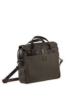 Filson Original Briefcase Fabric And Leather Bag