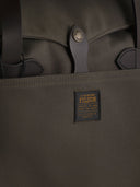Filson Original Briefcase Fabric And Leather Bag