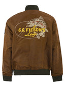 Filson Technical Nylon Bomber Jacket With Heritage Embroidery