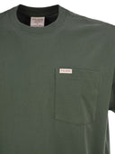 Filson Cotton T Shirt With Patch Pocket