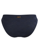 Vilebrequin Women's Low Rise Bikini Bottoms With Flocked Turtle Embroidery