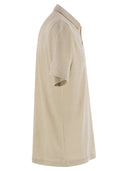 MC2 Saint Barth Fraser Linen Polo Shirt