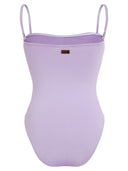 Vilebrequin Minimalist Solid Colour Swimsuit With Thin Straps
